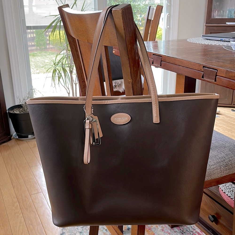 Coach Brown tote bag
